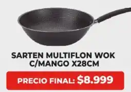 Supermayorista Vital Multiflon sarten wok c/mango oferta