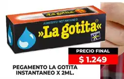 Supermayorista Vital La gotita pegamento instantaneo oferta