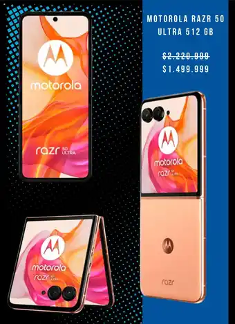 Personal Motorola Razr 50 Ultra 512 GB oferta