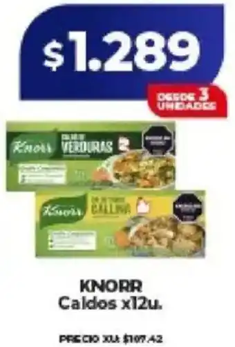 Supermayorista Vital Knorr caldos oferta