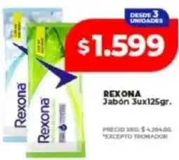 Supermayorista Vital Rexona jabón oferta
