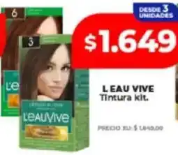 Supermayorista Vital Leau vive tintura kit oferta