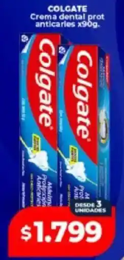 Supermayorista Vital Colgate crema dental prot anticarles oferta