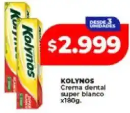 Supermayorista Vital Kolynos crema dental super blanco oferta