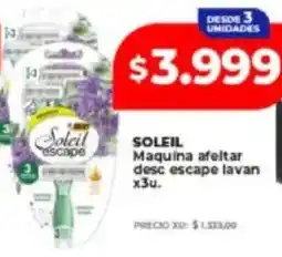 Supermayorista Vital Soleil maquina afeltar desc escape lavan oferta