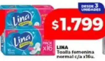 Supermayorista Vital Lina toalla femenina normal oferta