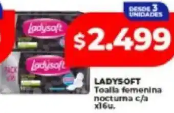 Supermayorista Vital Ladysoft toalla femenina nocturna oferta