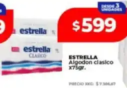 Supermayorista Vital Estrella algodon clasico oferta