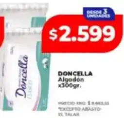 Supermayorista Vital Doncella algodón oferta