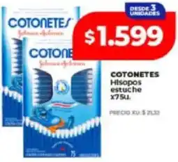 Supermayorista Vital Cotonetes hisopos estuche oferta