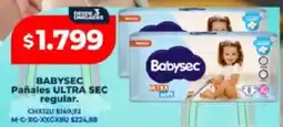 Supermayorista Vital Babysec pañales ultra sec regular oferta