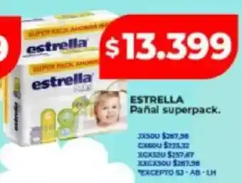 Supermayorista Vital Estrella pañal superpack oferta