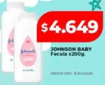 Supermayorista Vital Johnson baby fecula oferta