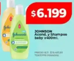 Supermayorista Vital Johnson acond. y shampoo baby oferta
