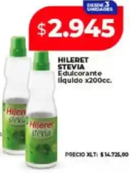 Supermayorista Vital HILERET STEVIA Edulcorante liquido oferta