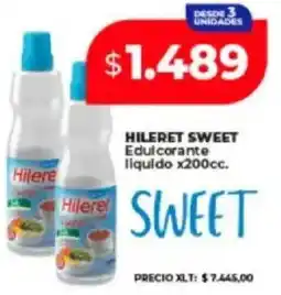 Supermayorista Vital Hileret sweet edulcorante liquido oferta