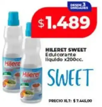 Supermayorista Vital Hileret sweet edulcorante liquido oferta