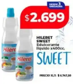 Supermayorista Vital Hileret sweet edulcorante liquido oferta