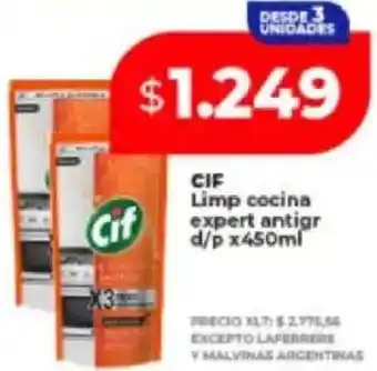 Supermayorista Vital CIF Limp cocina expert antigr oferta