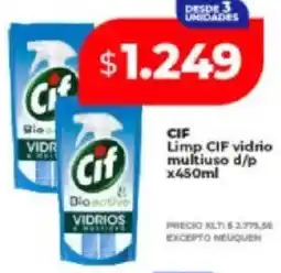 Supermayorista Vital Cif limp vidrio multiuso oferta