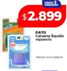 Supermayorista Vital Pato canasta liquido repuesto oferta
