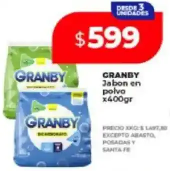 Supermayorista Vital Granby jabon en polvo oferta