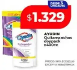 Supermayorista Vital Ayudin quitamanchas doypack oferta