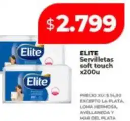 Supermayorista Vital Elite servilletas soft touch oferta