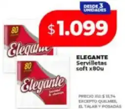 Supermayorista Vital Elegante servilletas soft oferta