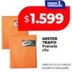 Supermayorista Vital Mister trapo franela oferta