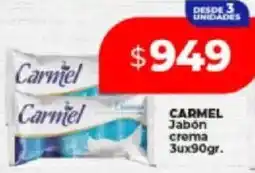 Supermayorista Vital Carmel jabón crema oferta