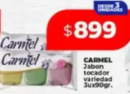 Supermayorista Vital Carmel carniel jabon tocador variedad oferta