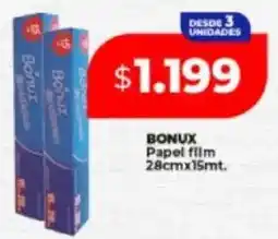 Supermayorista Vital Bonux papel film oferta