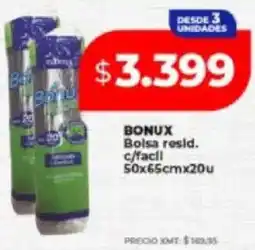 Supermayorista Vital Bonux bolsa resid. c/facil oferta