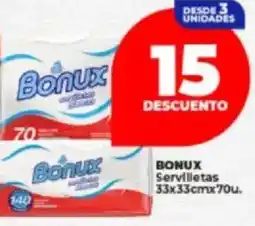 Supermayorista Vital Bonux servilletas oferta