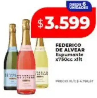 Supermayorista Vital Federico de alvear espumante oferta