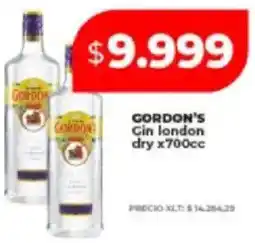 Supermayorista Vital Gordon's gin london dry oferta