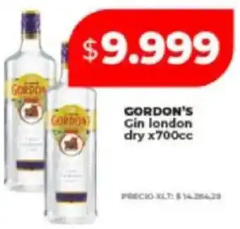 Supermayorista Vital Gordon's gin london dry oferta