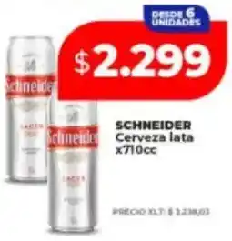 Supermayorista Vital Schneider cerveza lata oferta