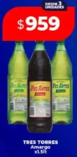Supermayorista Vital Tres torres amargo oferta
