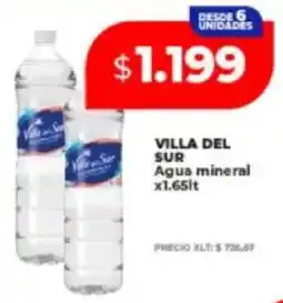Supermayorista Vital Villa del sur agua mineral oferta