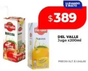 Supermayorista Vital Del valle jugo oferta