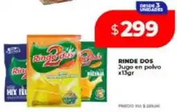 Supermayorista Vital Rinde dos jugo en polvo oferta