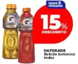 Supermayorista Vital Gatorade bebida isotonica todas oferta