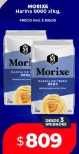 Supermayorista Vital Morixe harina 0000 oferta