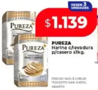 Supermayorista Vital Pureza harina cяlevadura p/casero oferta