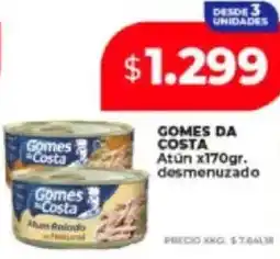 Supermayorista Vital Gomes da costa atún oferta