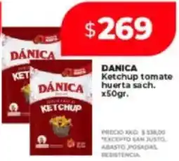 Supermayorista Vital Danica ketchup tomate huerta sach. oferta