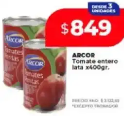 Supermayorista Vital Arcor tomate entero lata oferta