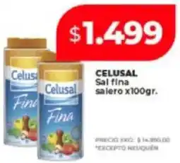 Supermayorista Vital Celusal sal fina salero oferta